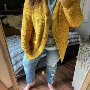 Cozy Yellow Women's Sweater